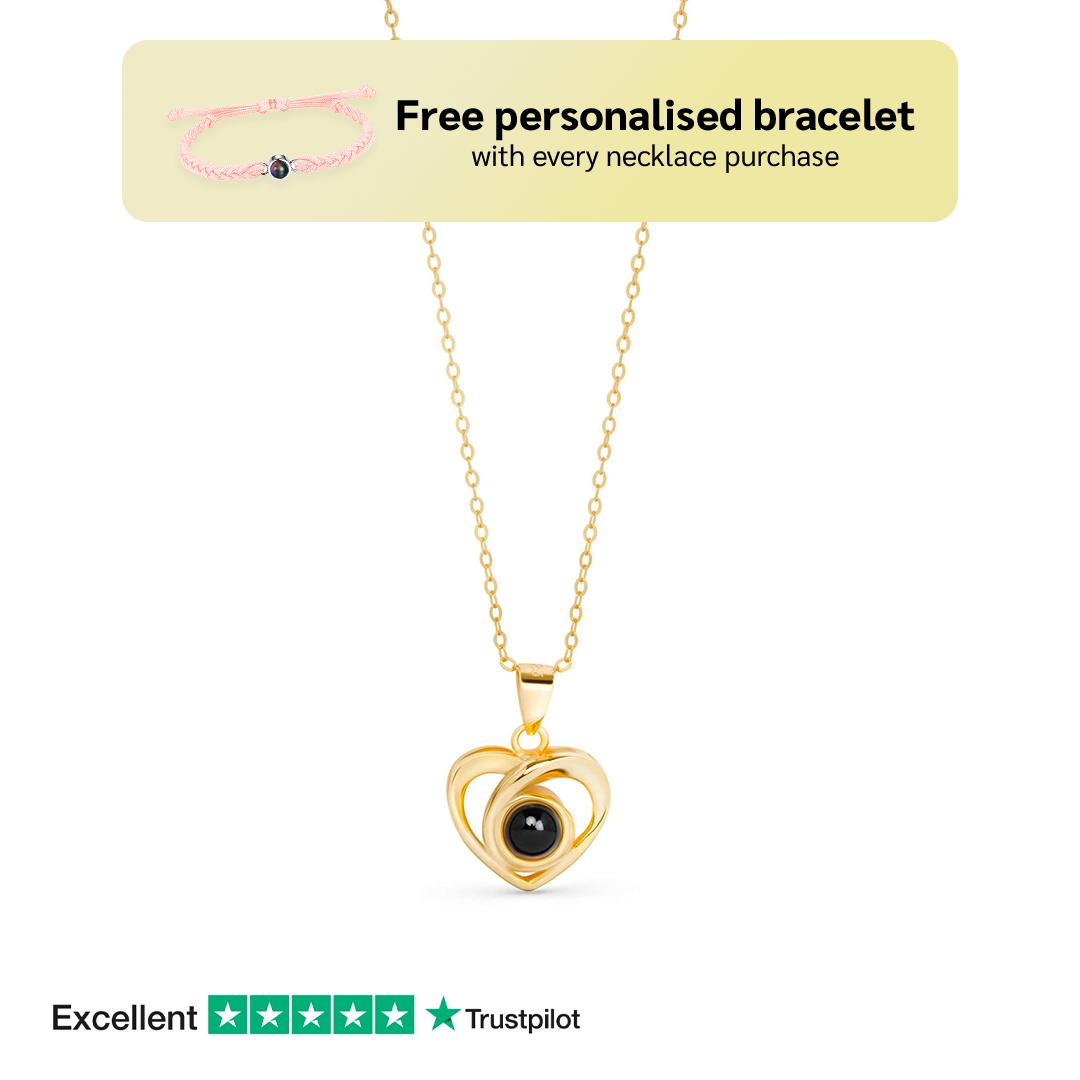 Necklace "Heartly"