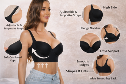 Push-Up Back Smoothing Bra