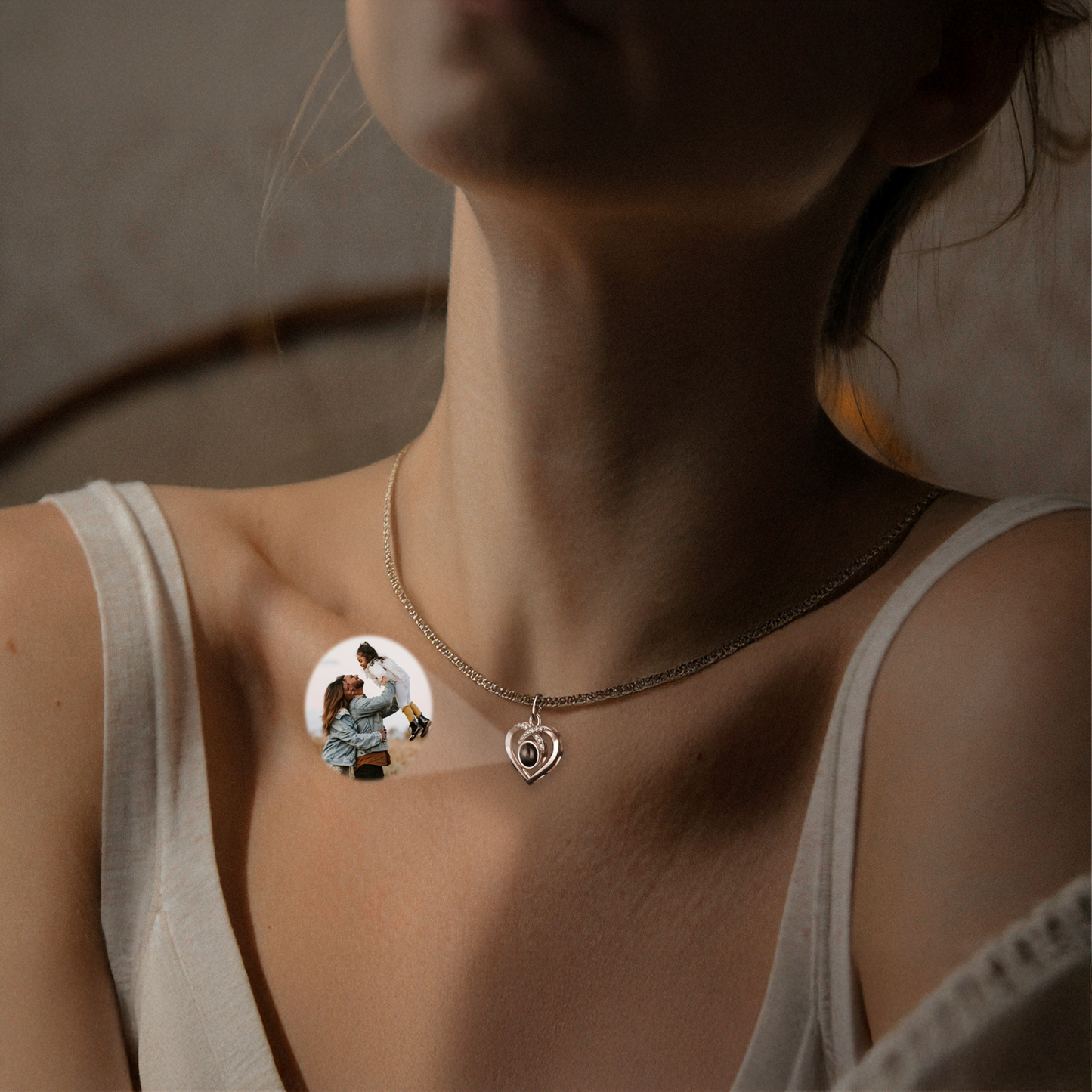 Necklace "Heartly"