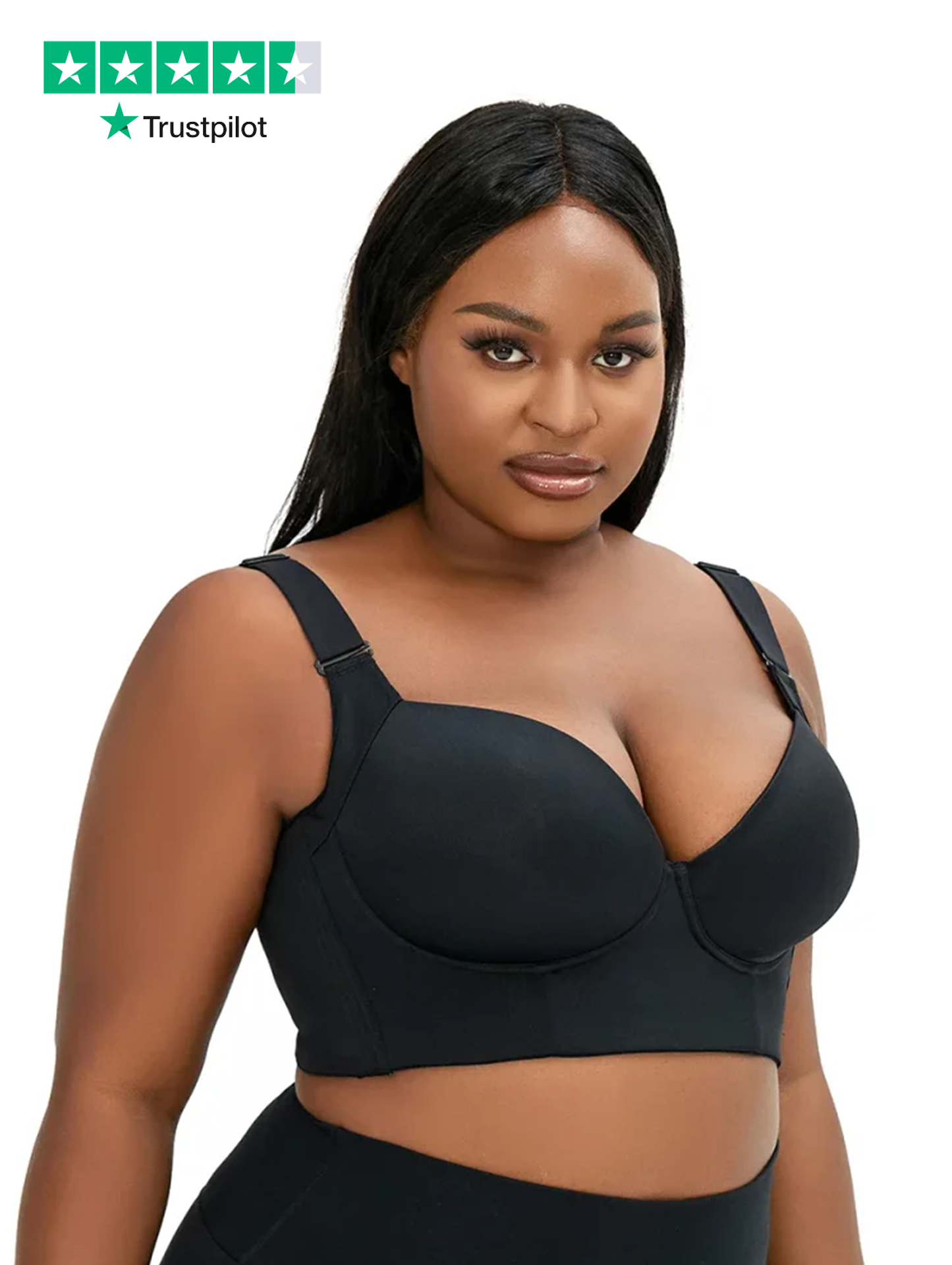 Push-Up Back Smoothing Bra