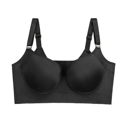 Push-Up Back Smoothing Bra Back Smooth Out Shaper Plus Size Wide Band Bras Shapewear Back Fat Smooth Underwear Shapers F Cup
